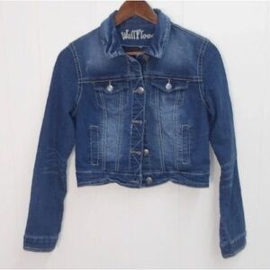 Wallflower Women's Classic Indigo Jean Jacket